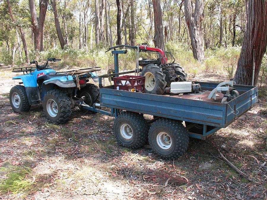 Slasher on Trailer
